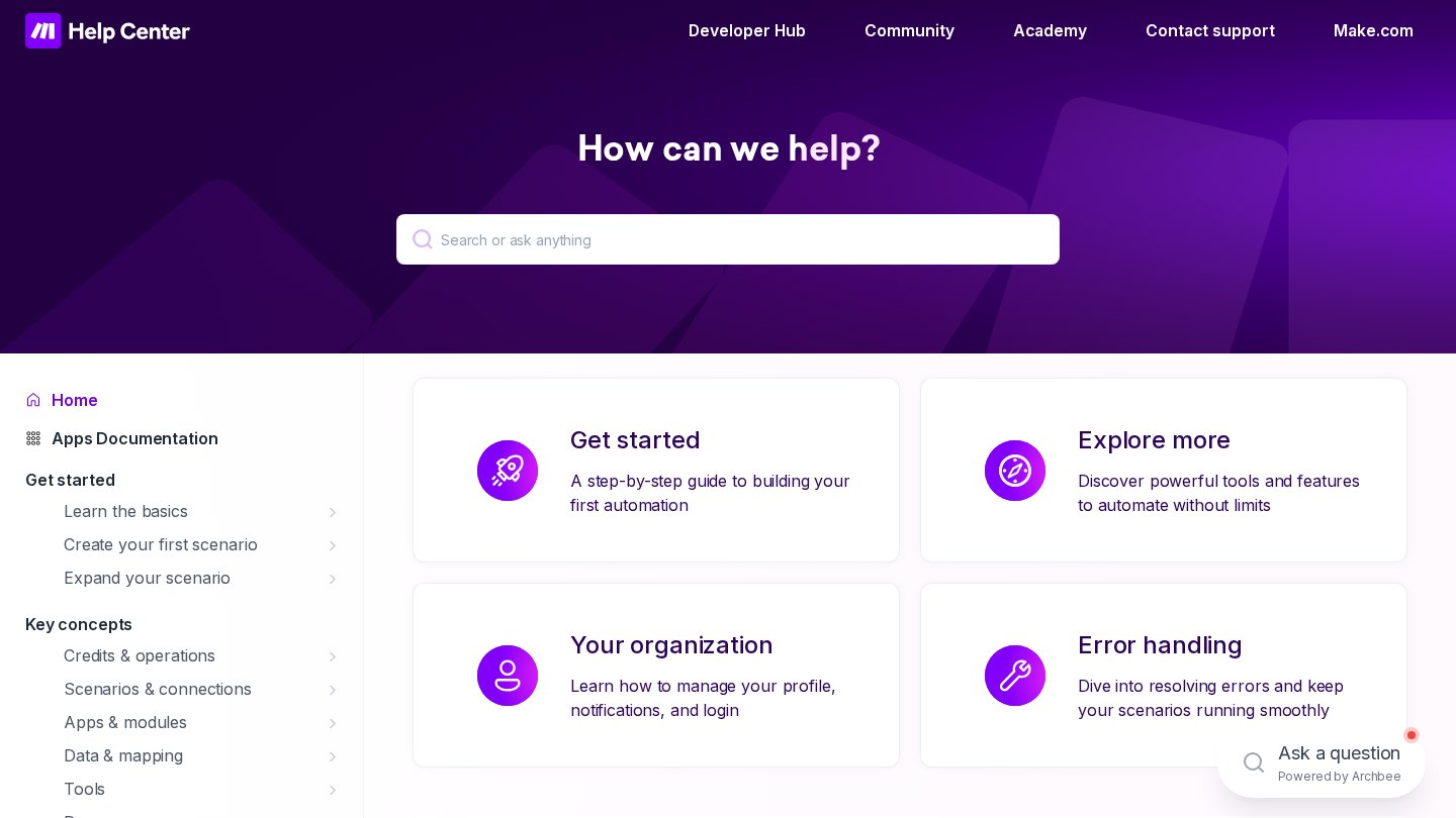 Make official website