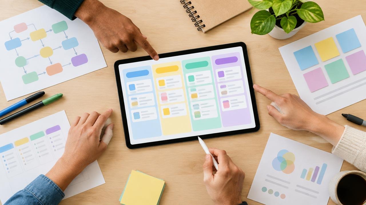 A Reusable Workflow Template for Small Teams