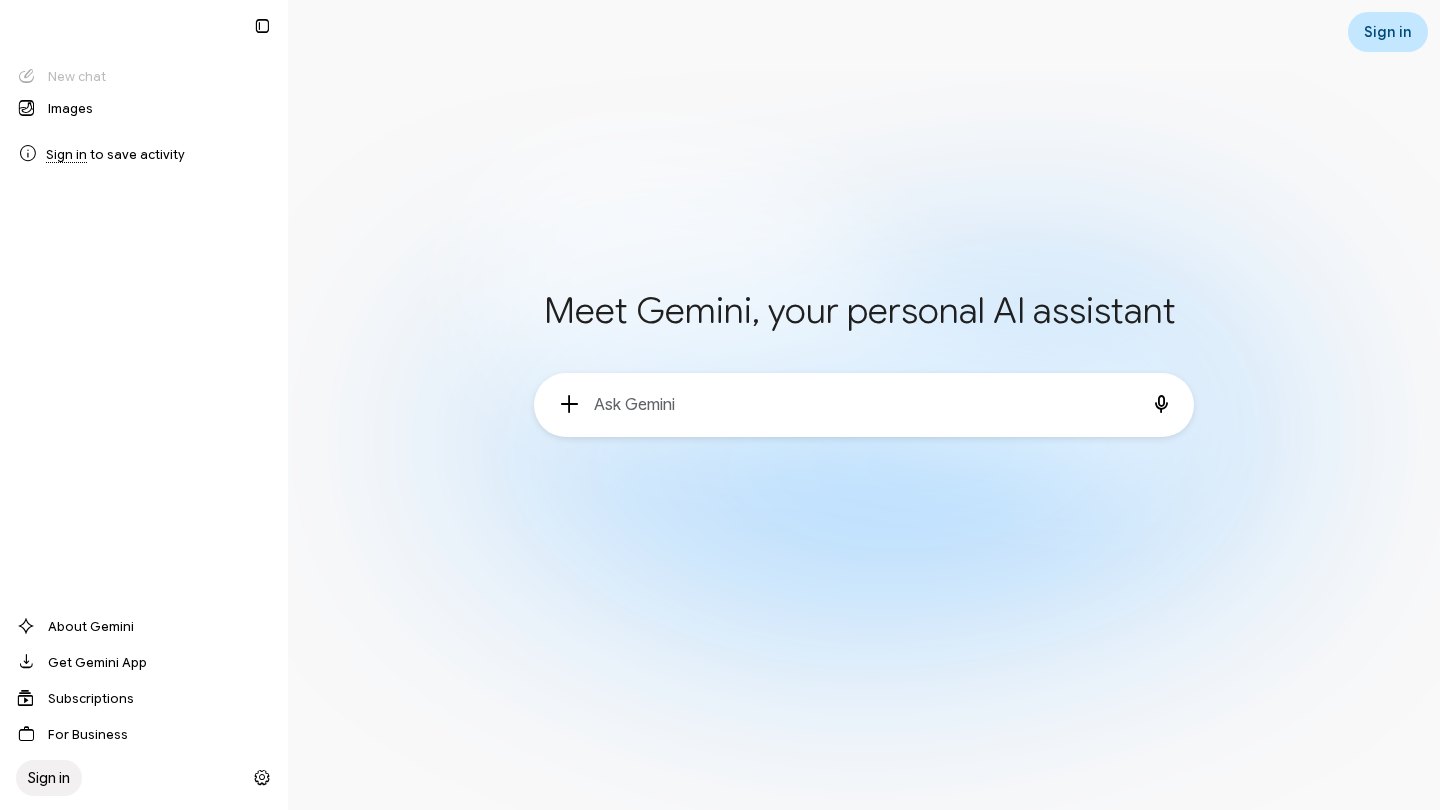 Gemini official website