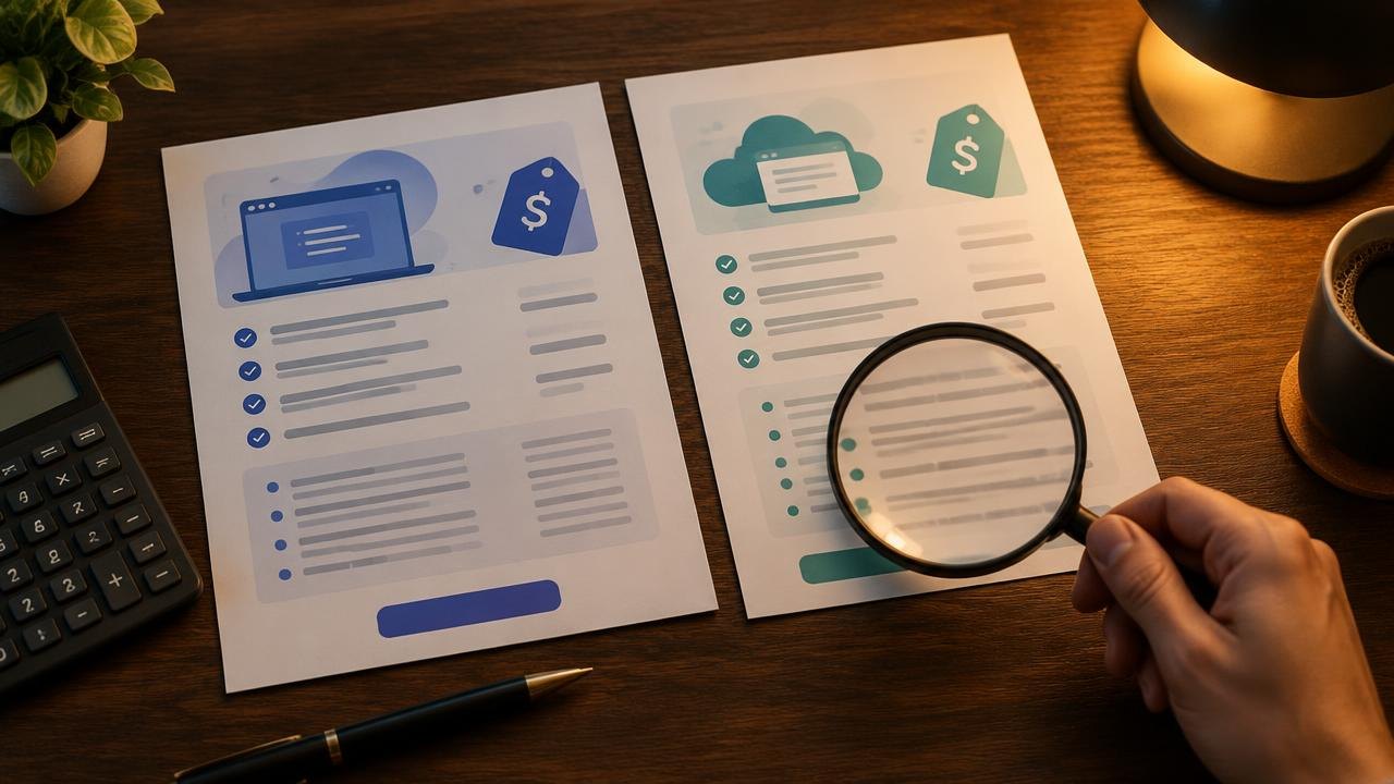 How to Evaluate and Compare Software Offers
