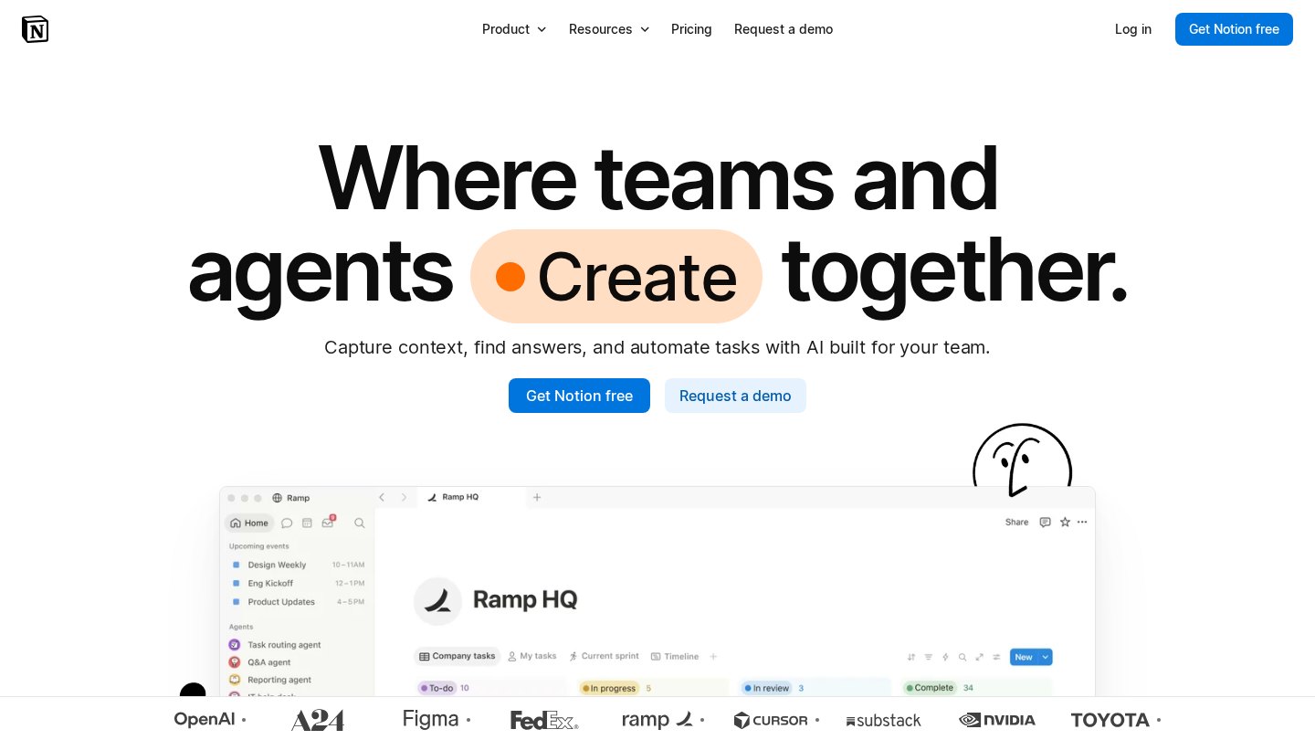 Notion official website