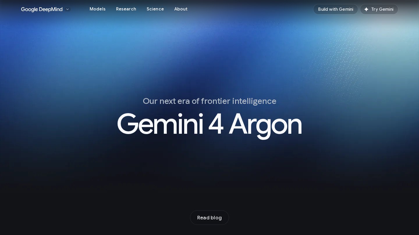 Gemini (Google) official website